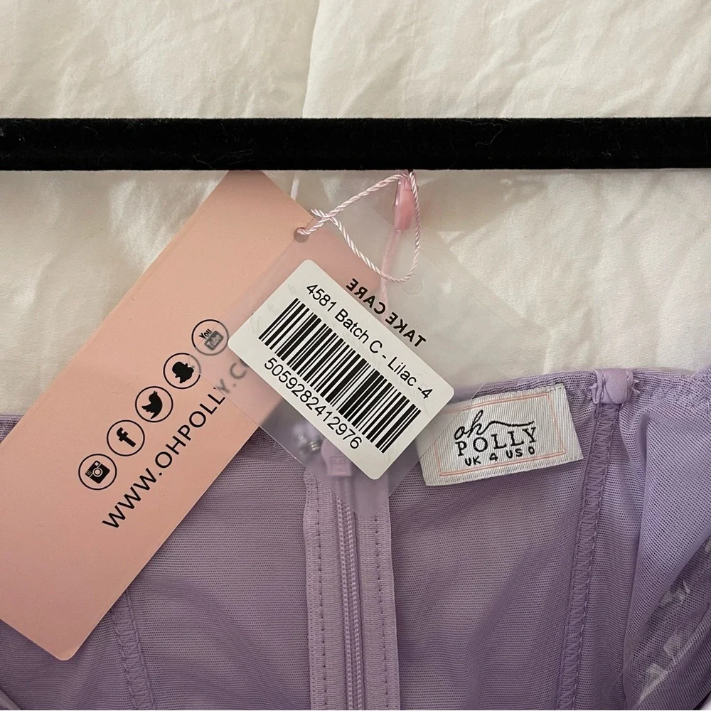 Oh Polly Lilac Dress - Picture 6 of 6